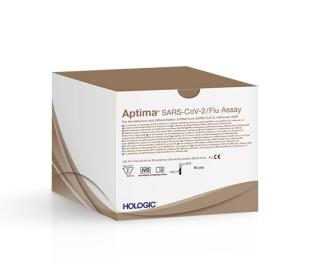 Hologic Aptima® SARS-CoV-2 /Flu Assay in white background