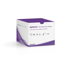 Hologic Aptima® HCV Quant Dx Assay in white background